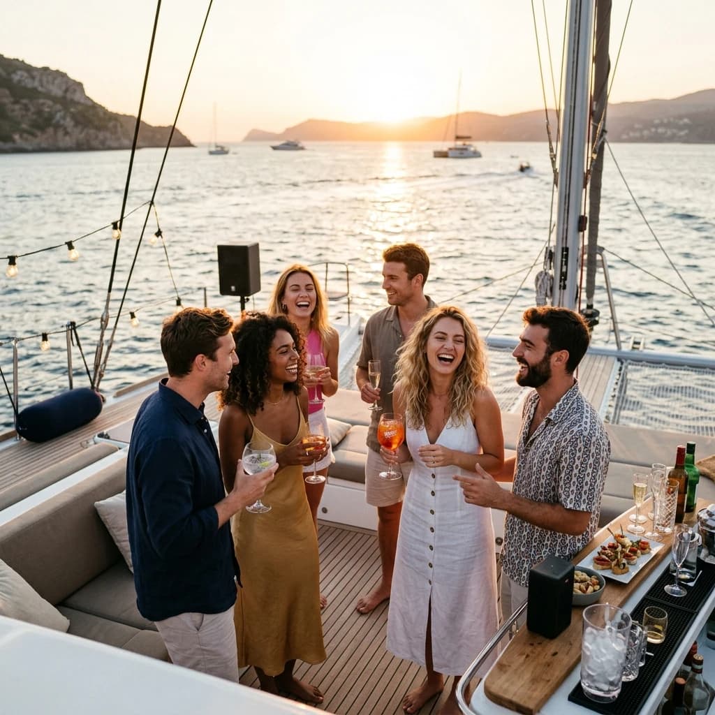 Festa con amici